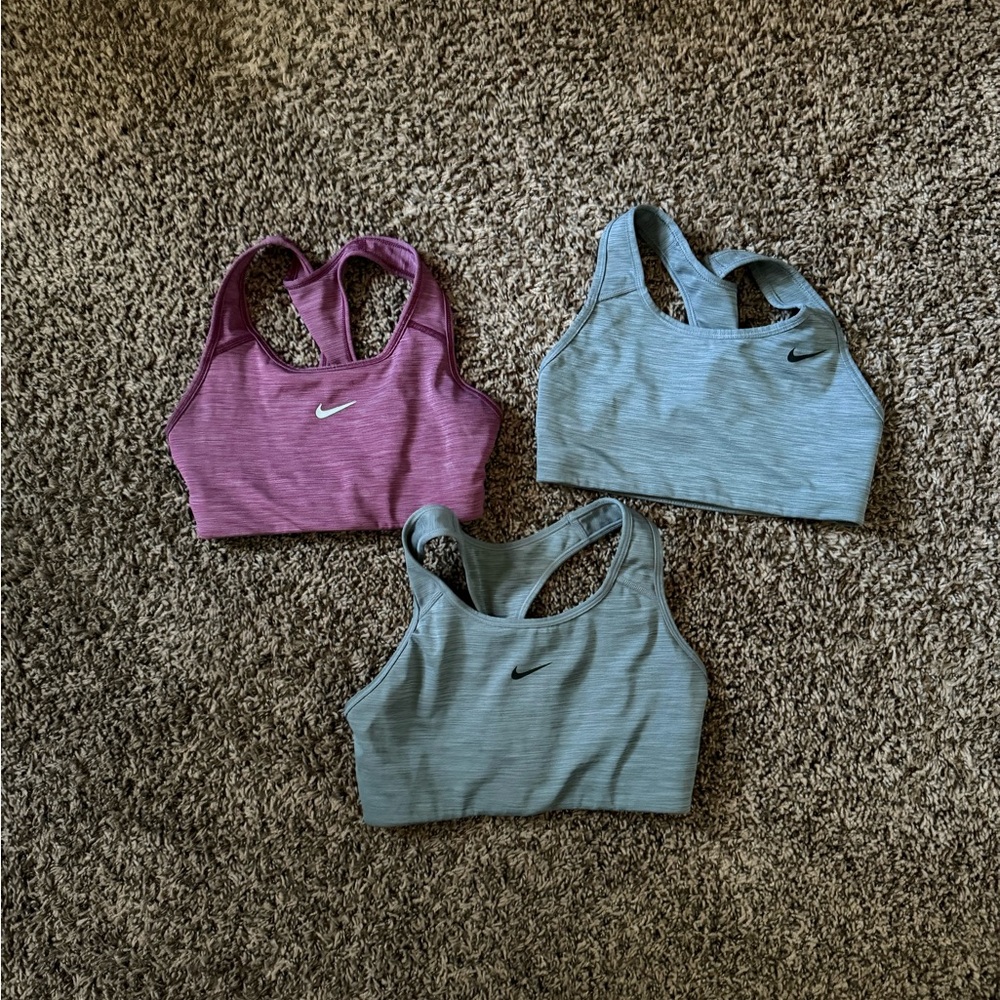 3 Nike Sports Bras
